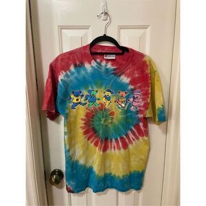 Grateful Dead Dancing Bears The Hundreds Tie Dye Mens Shirt Size Medium